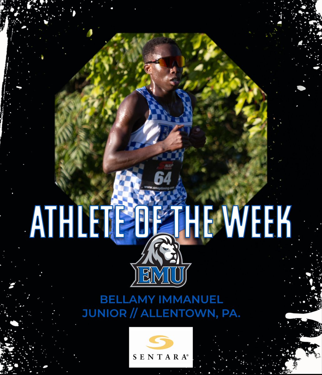 EMU_Athletics's tweet image. We want to give a ROYAL CONGRATULATIONS to Bellamy Immanuel and Lucy Unzicker, both from @EMU_XC_TF, for being named our first 2023 @sentarahealth Royals Athletes of the Week! #competetogether | #royalpride