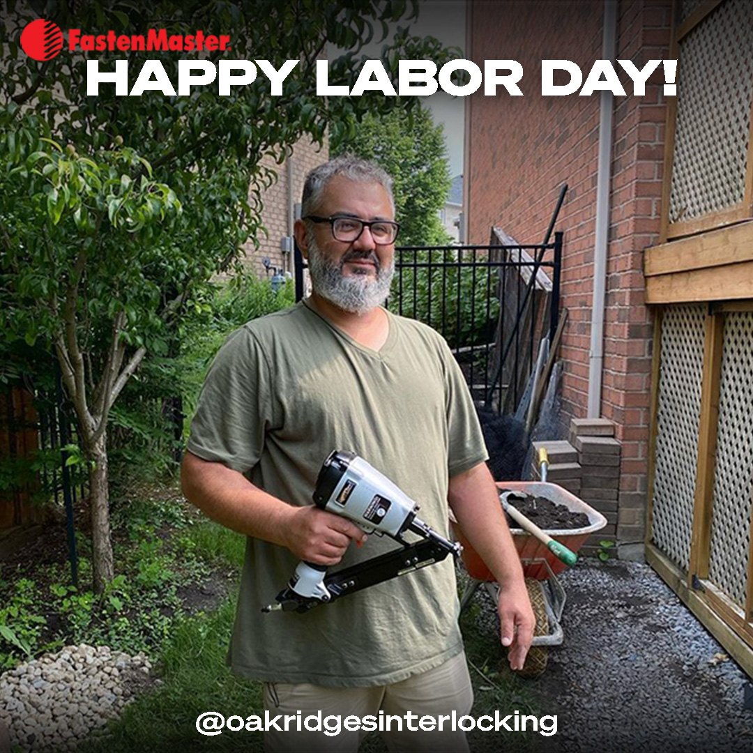 FastenMasterPro's tweet image. Happy Labor Day to all our PROs!

We appreciate all the hard work you&apos;ve put in as a PRO contractor! We hope you&apos;re taking time to relax and enjoy your day off – you&apos;ve earned it!

#FastenMaster #FastenMasterPRO #PRODriven