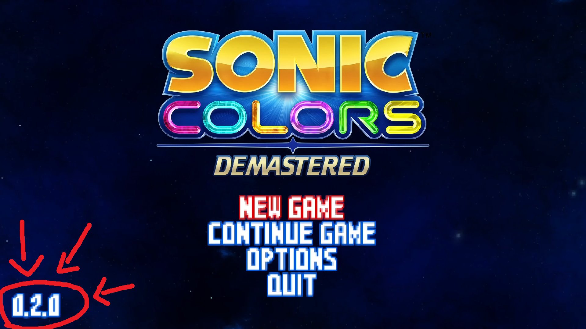 SAGE 2023 - Demo - Sonic Colors Demastered (SAGE '23 Demo)
