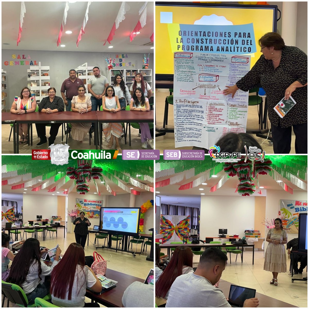 Reunión trabajo con docentes de escuela migrantes, Estrategias Didácticas para favorecer la atención en niños, niñas y adolescentes, familias de jornaleros migrantes #RegiónLaguna #PFSEE <a href="/mrikelme/">Miguel Riquelme</a> <a href="/GobDeCoahuila/">Gobierno de Coahuila</a> <a href="/SEducacionCoah/">Educación Coahuila</a> <a href="/fsaracho10/">Francisco Saracho</a> <a href="/jsalcidop/">jorge Alberto Salcido Portillo</a> <a href="/EVENTOS_SEB/">SUBSRÍA. ED. BÁSICA</a>