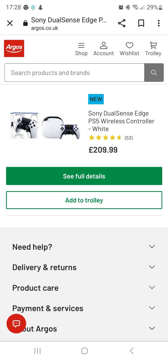 This is ridiculous a controller for just over 50% of the cost of the console its for ..best play the game and dispense monster energy for that price