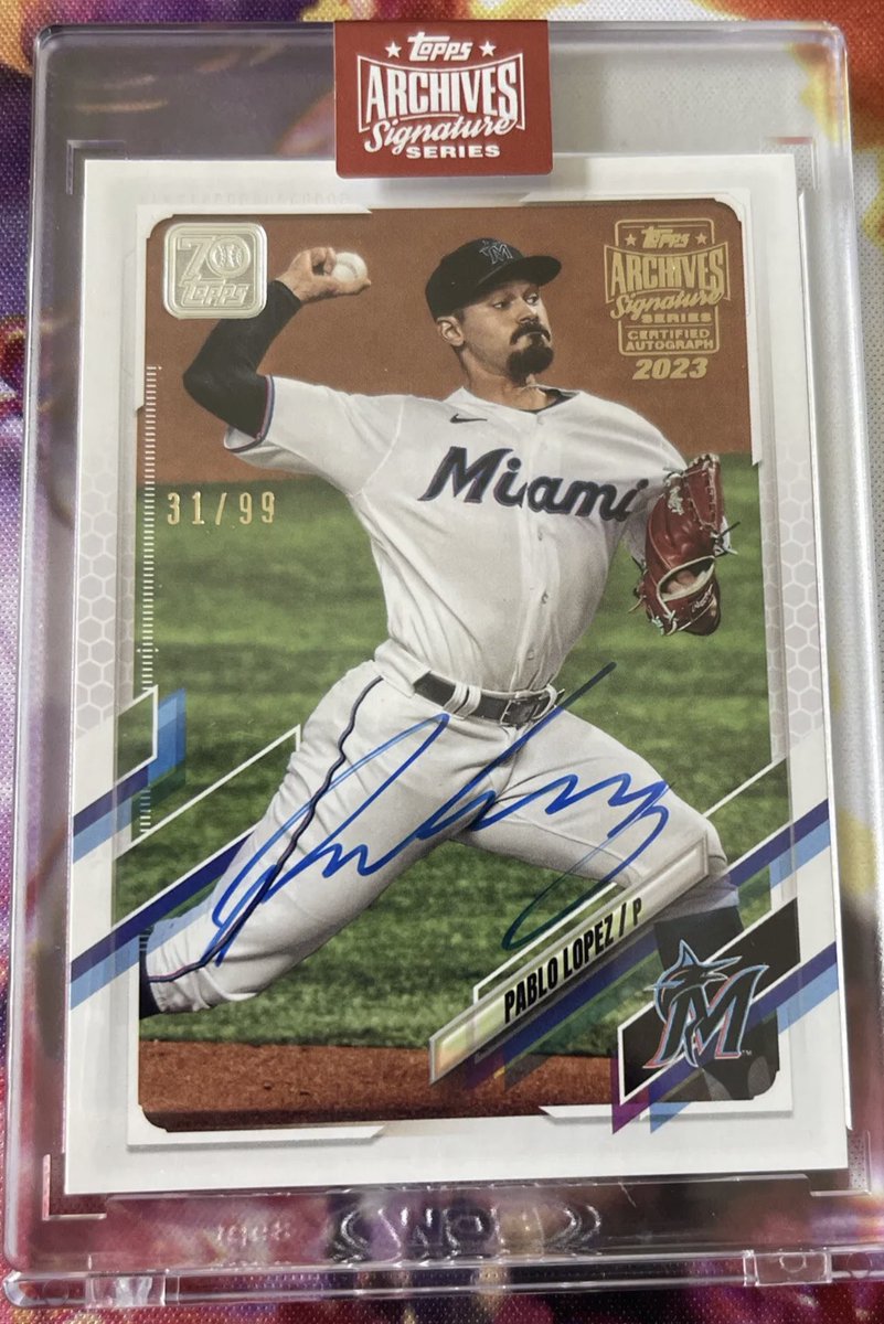 Pablo Lopez has thrown like the ace the #MNTwins wanted when they dealt for him. Today he starts a big game against the #Guardians. RT and like for a chance to win his 2023 @Topps Signature Series auto. Must be following to be eligible.