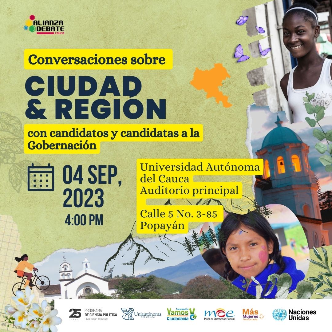 yolandamenesesm's tweet photo. La democracia se nutre del debate y la diversidad de ideas. Hoy, en el Ciclo de Foros con candidaturas a la Gobernación del #Cauca, defenderemos nuestras propuestas y visiones para un Cauca mejor. ¡Acompáñanos en esta conversación! @ONUMujeres
@uniautonomadc
@MasMujeresCO https://t.co/s3jfdLkErz