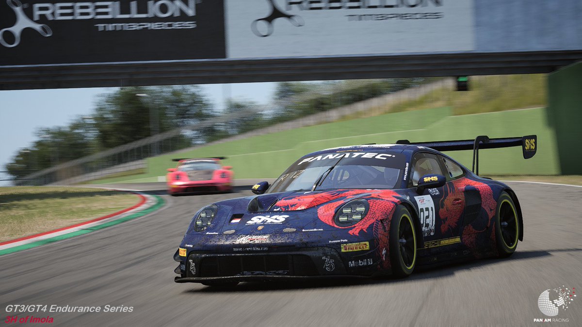 ChrisRize21's tweet photo. The Italian Job🇮🇹💨
#DrivePanAm Multi Class #Endurance Series
-Some good experience managing the final 1h50' on one set of tires
Amazing @RaceOnOz RoozTV coverage caught my save of the season🔥
https://t.co/IG9PkwhAHI via @YouTube
#beACC #simgrid #assettocorsacompetizione #gt3 https://t.co/c7EWGXoPlO