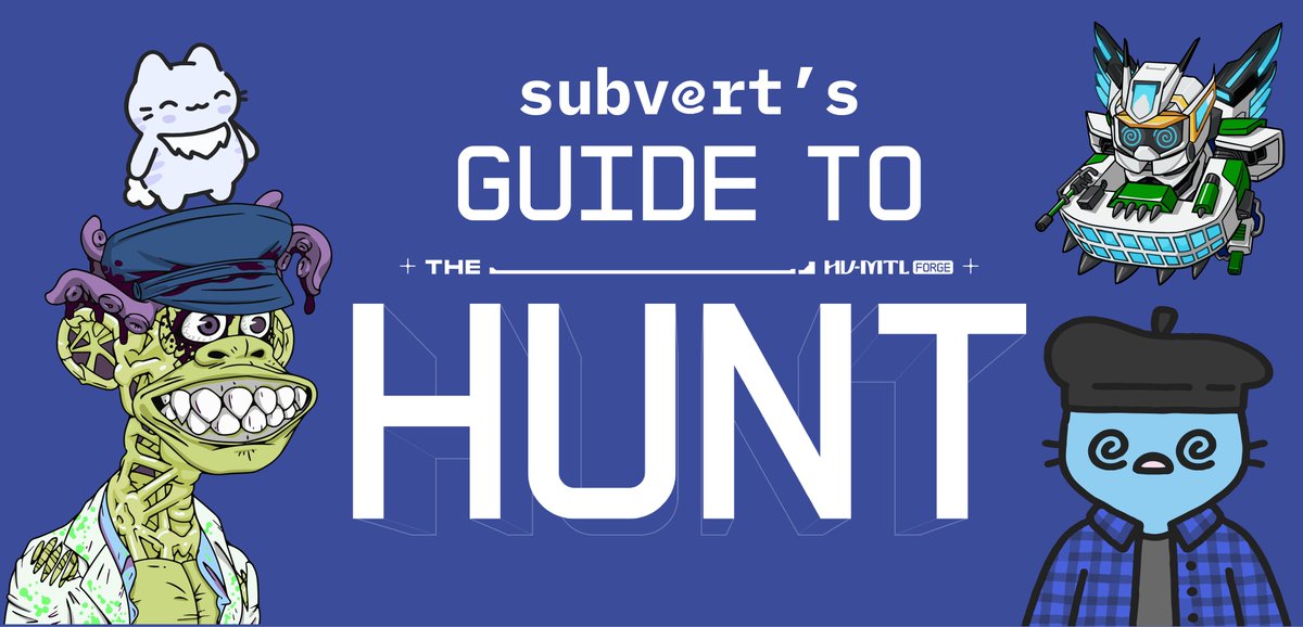 SubvertPlaysTCG's tweet photo. 🤖📜 HV-MTL FORGE: THE HUNT 🤖📜

The Game Guide page for @yugalabs's THE HUNT is 2,482 words and 13,985 characters long.

It'll take 20 minutes to read... and even longer to fully digest.

I've summarized all of it into 10 tweets.

You're welcome. (Thank me later.)

🧵👇🏻

[1/13] https://t.co/TJQNXbIqDP