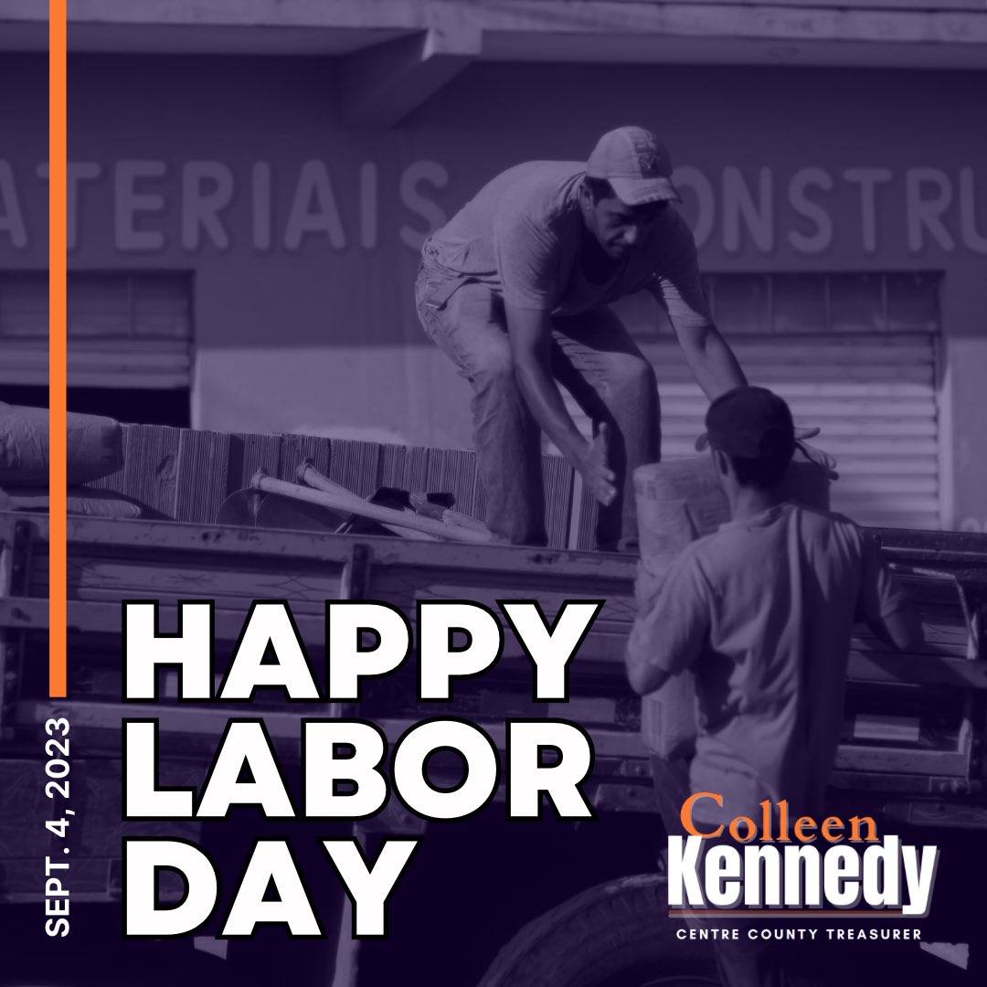 LauraShadlePA's tweet photo. Powerful #LaborDay message from Centre County Treasurer Colleen Kennedy. Running and electing working class people to public office is the way to go! 💪
#ExperienceThatCounts #AlwaysWorkingForYou #LaborDay2023 https://t.co/MD8jiZ8526