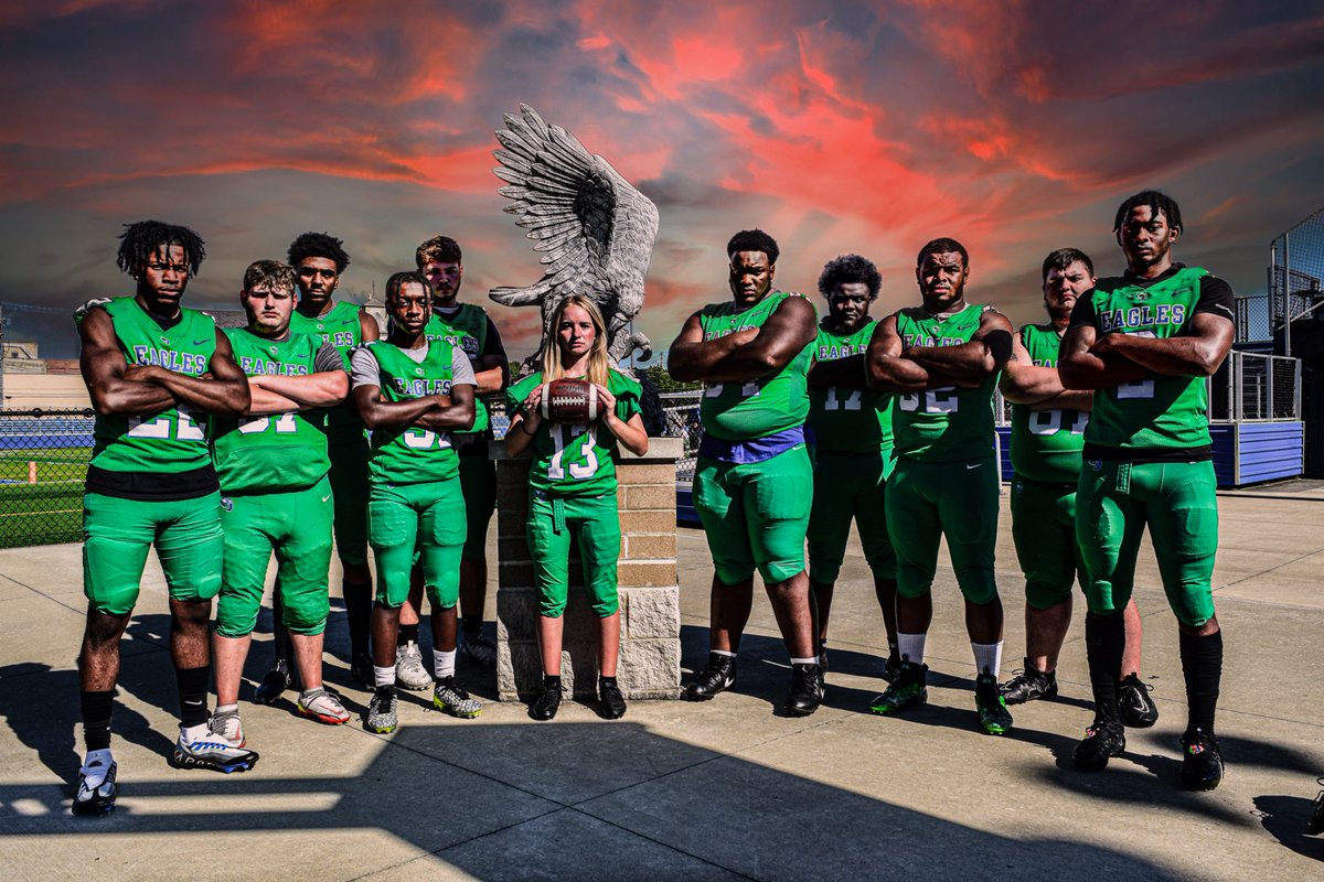 CJ Football Seniors  #cjeaglesSports  #cjeaglesfb