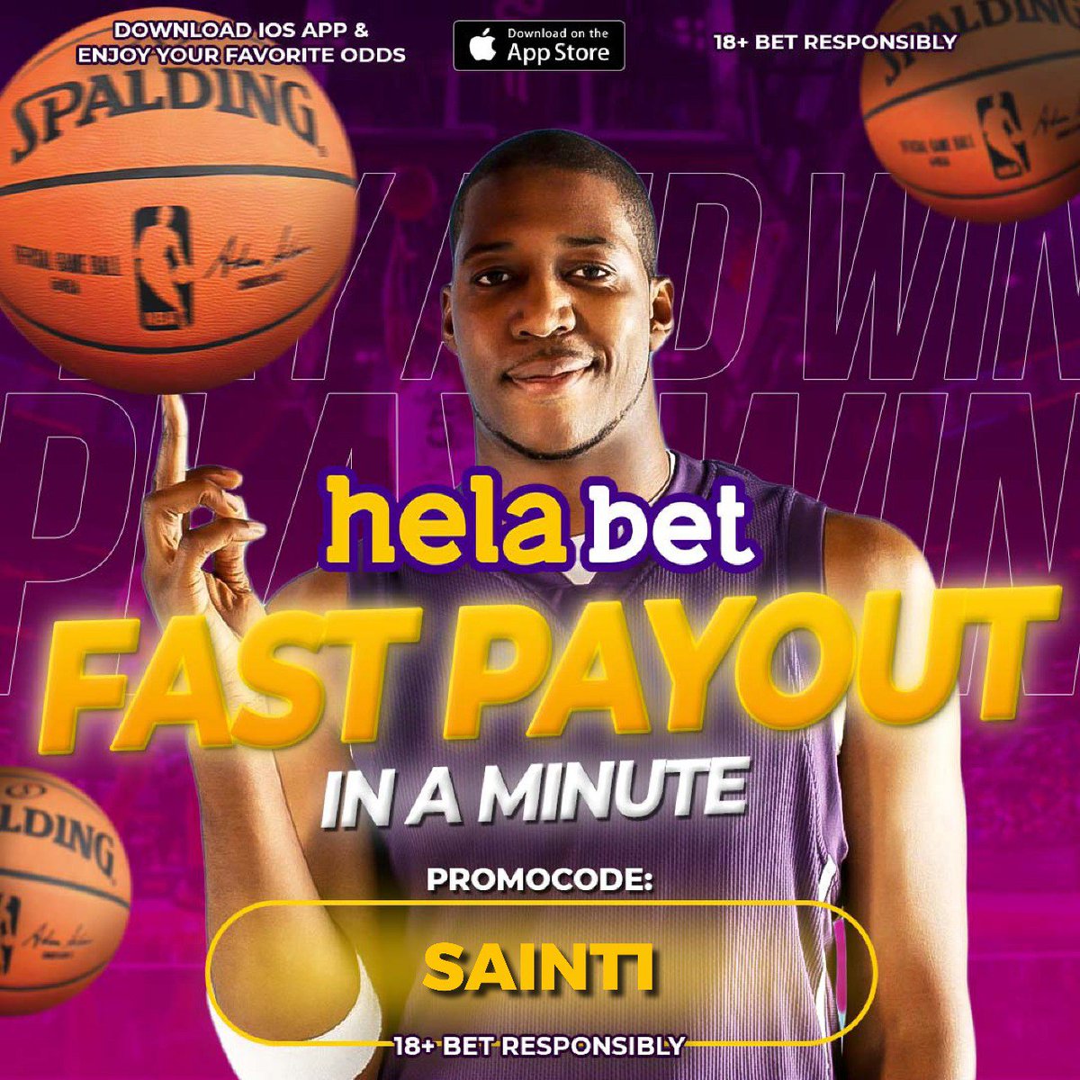 Join Hela bet today using promocode SAINT1  and get super exciting offers 🔥

Huge welcome bonuses, fast payouts, instant deposit &amp; withdrawal , no taxes

Register 1212fghnna.com/L?tag=d_259808…
Smokie Babu Owino Eve Maina Andre Onana Al-Shabaab