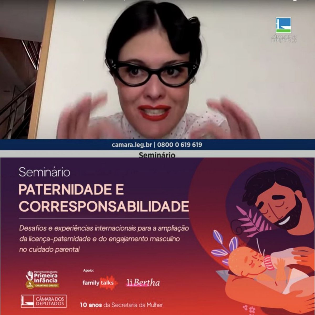 PPiiNA's tweet photo. 💬El Congreso de los Diputados de Brasil ha abierto el diálogo sobre los permisos de paternidad ♂️, actualmente inexistentes y buscan referencias de otros países.
Fuimos invitadas a su Seminario “Paternidade e corresponsabilidade”, donde, en voz de @_vircarrera, hablamos de 
🧵 https://t.co/sjVWgwlDJt