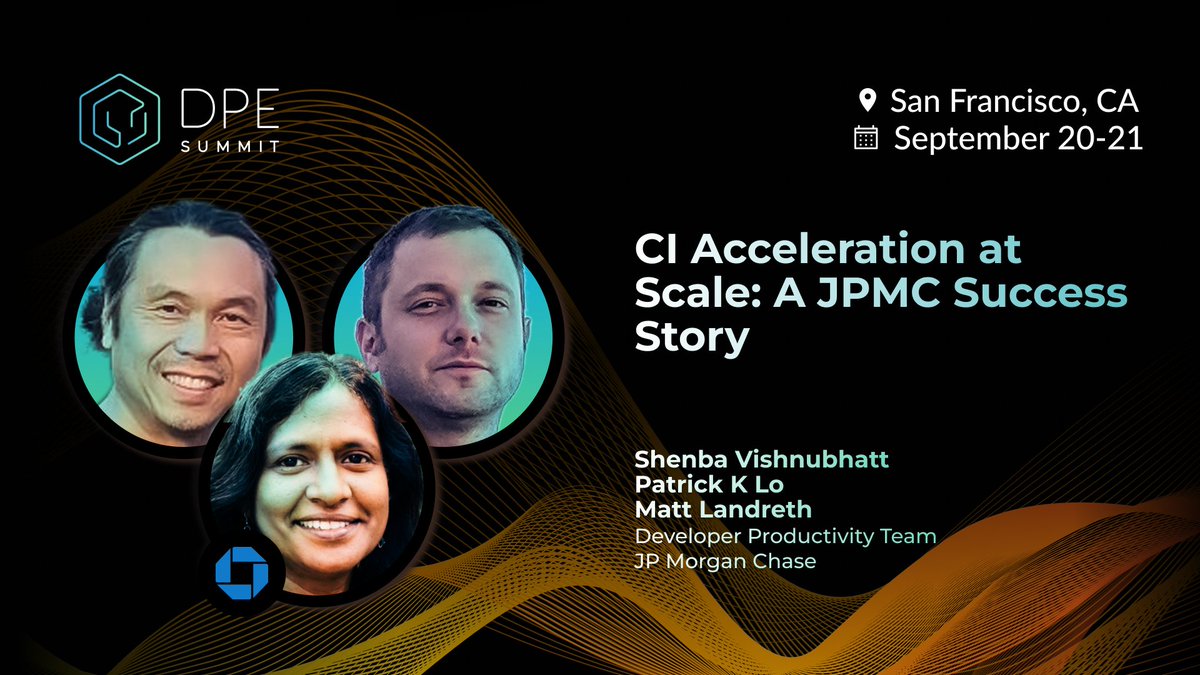 dpesummit's tweet image. #DPESummit23 is right around the corner ↪️—September 20-21 at The Midway in San Francisco. Join us to learn the latest perspectives, practices, and tools related to #DeveloperProductivityEngineering and #DeveloperExperience. Our presenters, Shenba Vishnubhatt, Patrick Lo, Matt…