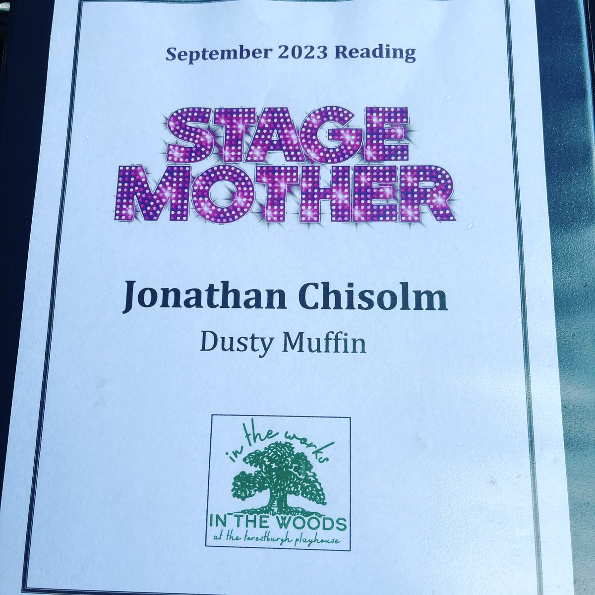 First day of school with Stage Mother at @FBPlayhouse In The Works In The Woods festival!! So excited to work on a new piece with incredible people!
#musicaltheatre #dragqueen #newwork #nonbinary