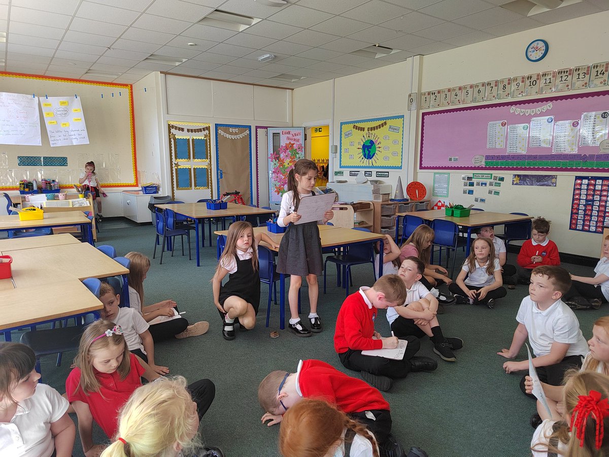We worked hard in our pairs/trios to come up with a sentence where we put our main character into a spooky setting. Some of us even managed to add in extra detail about what our main character could see or hear! 👀👂 <a href="/BowhouseP3/">Mrs Wallace and P3</a>