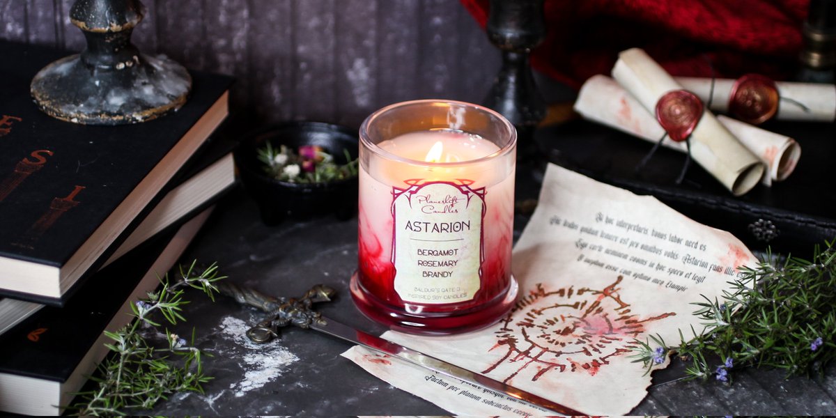 ✨PREORDER NOTICE ✨
Baldur's Gate candle fans! 
Our first wave for preordering will go live at 12PM AEST (UTC+10) Tuesday Sept 5!
Limited slots are available in this first wave, don't stress if you miss out, I'll be opening up more during the week!
#bg3 #BaldursGate3 #candles