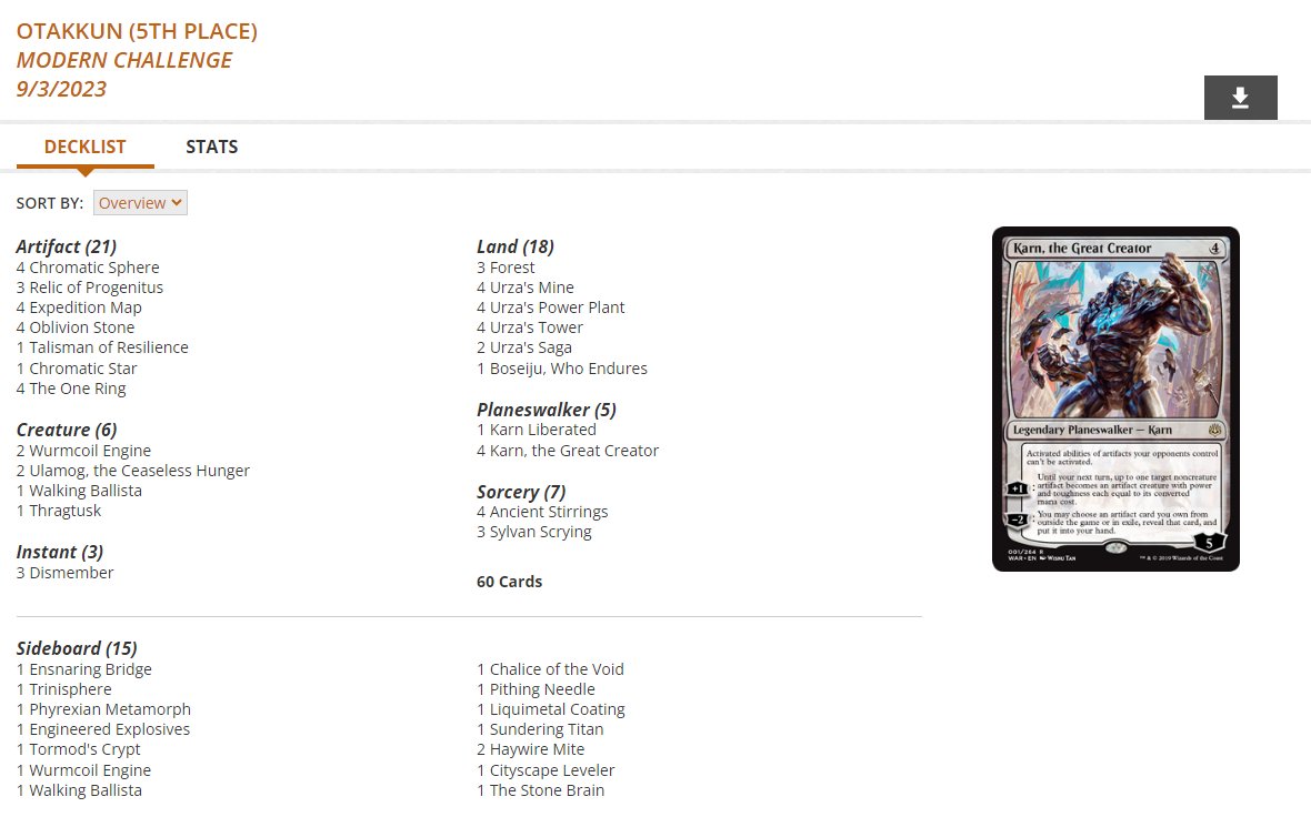 Sunday Modern Challenge decklists are up

Source:
mtgo.com/en/mtgo/deckli…

Reddit:
reddit.com/r/ModernMagic/…