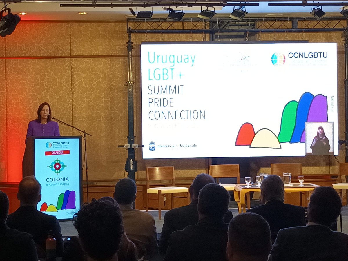 ColoniaTur's tweet photo. Colonia participa del 8º Congreso Internacional 🇺🇾 LGBT+ Summit Pride Connection en @EnjoyPde (Punta del Este), organizado por @CamaraLGBTuy y @MaldonadoUY
Nuestro destino presenta #ColoniaPride del 22 al 24 de setiembre en el marco de la Marcha de la Diversidad 🏳️🌈 https://t.co/2afEa01FI0