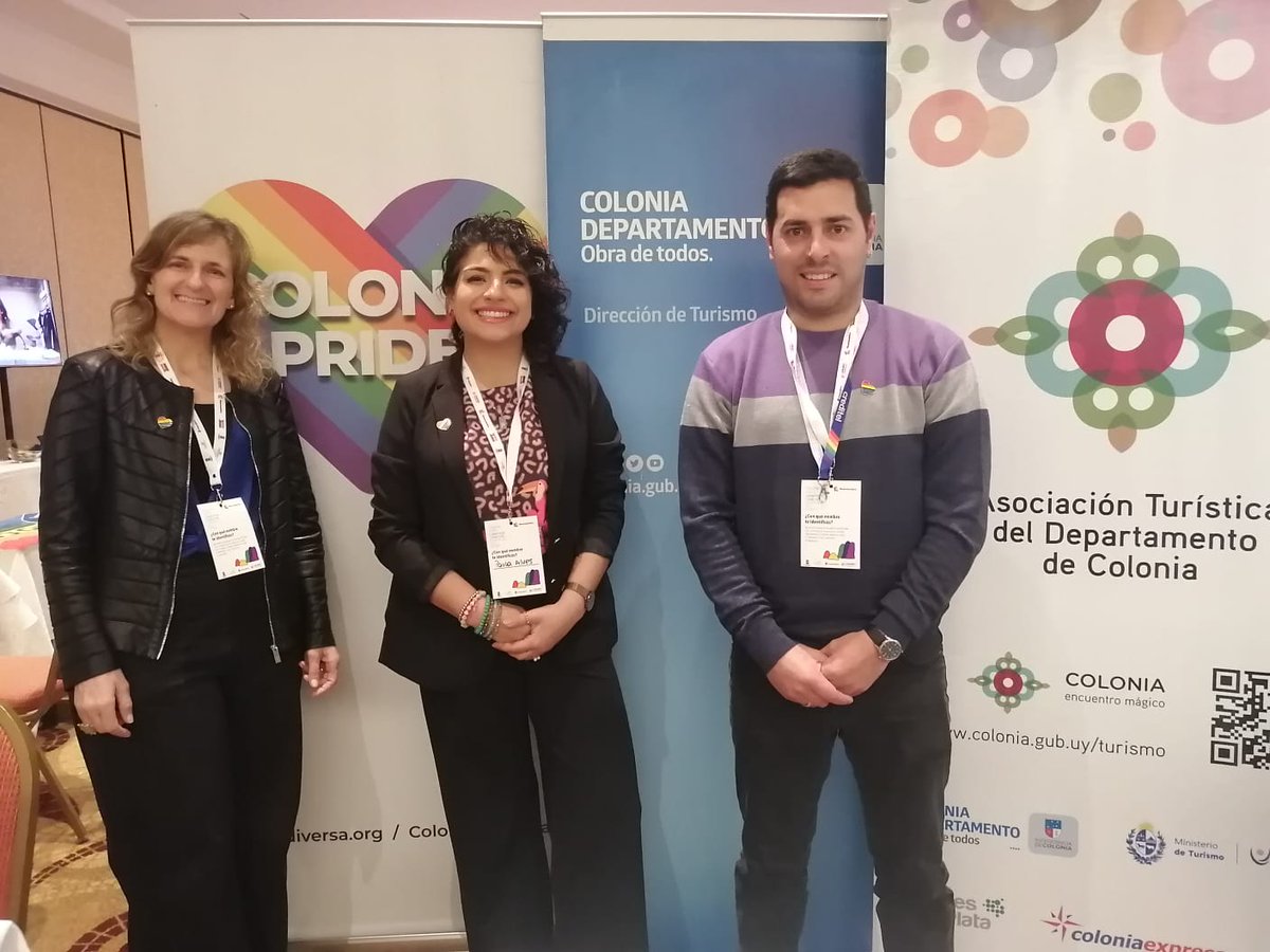 ColoniaTur's tweet photo. Colonia participa del 8º Congreso Internacional 🇺🇾 LGBT+ Summit Pride Connection en @EnjoyPde (Punta del Este), organizado por @CamaraLGBTuy y @MaldonadoUY
Nuestro destino presenta #ColoniaPride del 22 al 24 de setiembre en el marco de la Marcha de la Diversidad 🏳️🌈 https://t.co/2afEa01FI0
