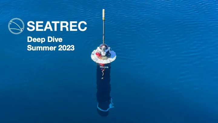 SeatrecInc's tweet photo. 🌊Dive into @SeatrecInc's epic summer recap! We're making waves with our revolutionary #infiniTEfloat, celebrating our 506th ocean profile in the #GulfofMexico, and making long-term #ocean research deployments possible like never before.

#RenewableEnergy
https://t.co/roRcNOdWHw https://t.co/ZfNCT2Pj9k