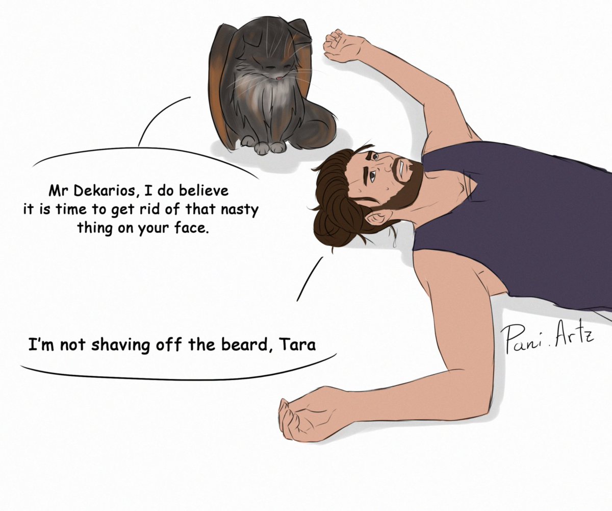 Pani_Artz's tweet photo. This might be the reason why Gale has a sixpack. Or maybe it's magic. 
Tara always does take care of him. 
I had too much fun with this (might be because of all the cold medicine)
And yes that's a magical treadmill🤣(ugly one) 
#BG3 #baldursgate3 #Galeofwaterdeep #GaleDekarios https://t.co/TulxXYvd8i