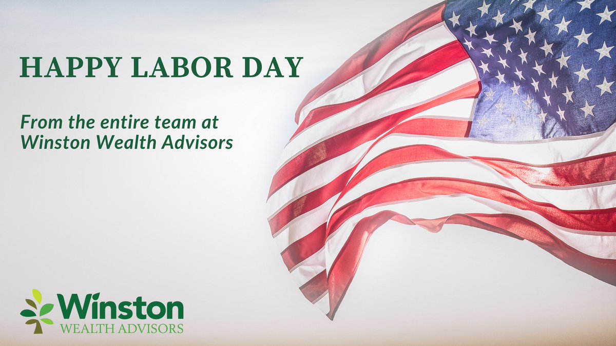 Happy Labor Day from the entire team at Winston Wealth Advisors! 

We hope you enjoy time off with your friends and family this holiday weekend.

#laborday #financialadvisors
#financialplanning
#financialfreedom #financialexpert #wealthadvisor #winstonwealthadvisors #lubbocktx