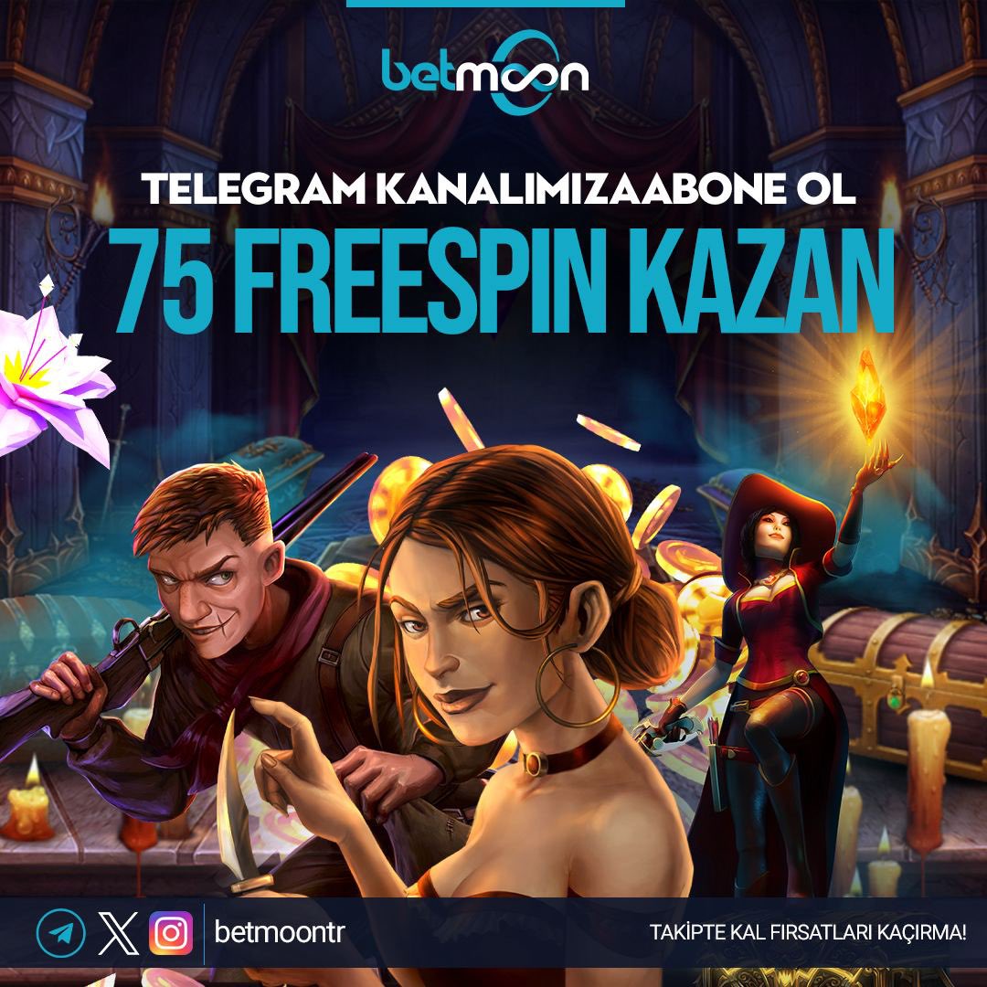 🤩 Telegram Kanalımıza Abone Olup, Formu Dolduran Herkese 75 FREESPIN Hediye!

Detaylar 👉 t.me/betmoontr/28

🔔 Sosyal Medya Hesaplarımızı Takipte Kal, Etkinlik ve Promosyon Fırsatlarını Kaçırma!

Güncel Giriş 👉 bio.link/guncel