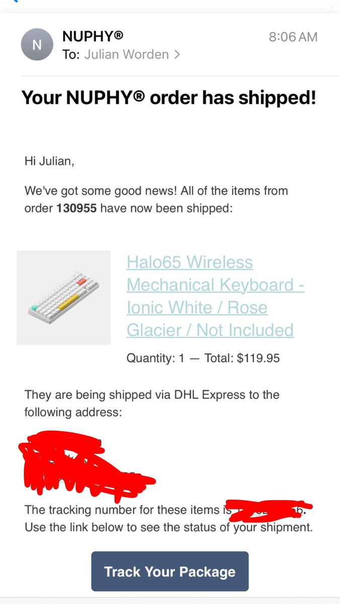 jmichaeltech's tweet photo. And nooooow we wait 🫠 Hoping this is a solid upgrade from my Keychron!

#iosdev #mechanicalkeyboard https://t.co/74bOwtcOpy