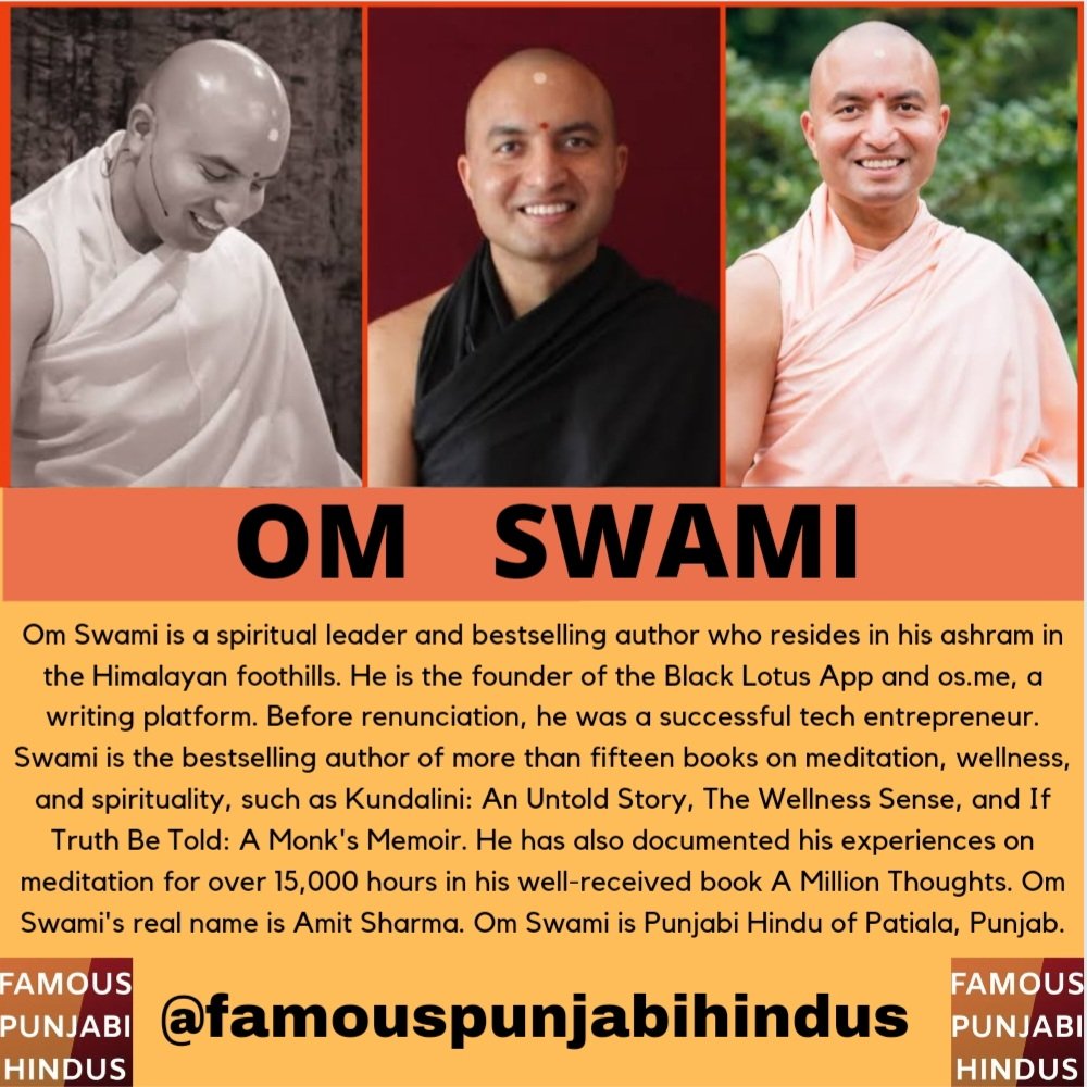 Om Swami - Famous Indian Spiritual Leader and Author

#omswami #patiala #punjabihindu #hindupunjabi #spiritualleader #author