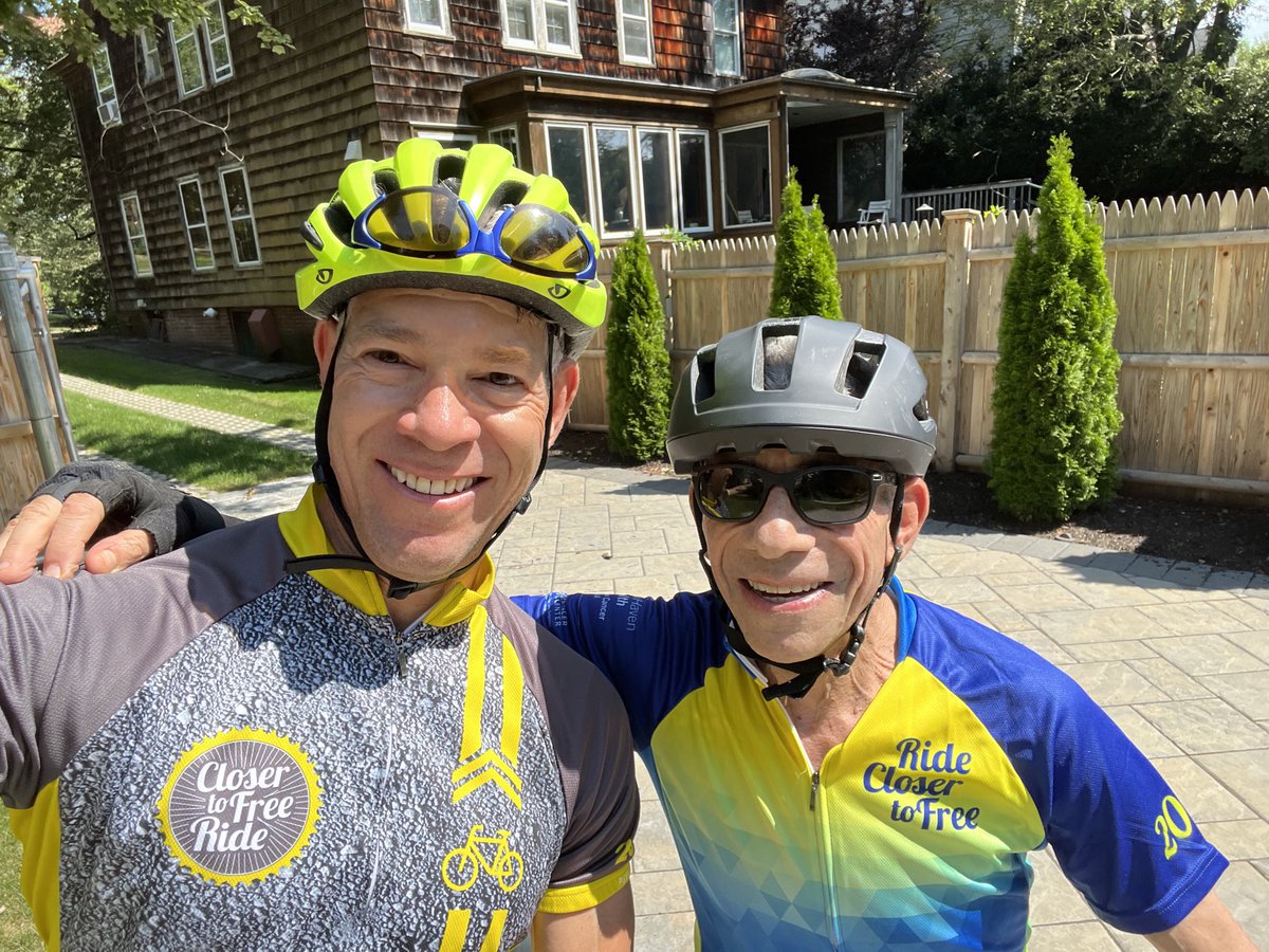 Kevin Billingsley MD, MBA (@billingsleymd) on Twitter photo We’re gettin’ ready! 👍🏼Together with Yale Cancer Center Director <a href="/DrEricWiner/">Eric Winer, MD</a>, our clinicians and staff will join hundreds of survivors, patients, families and supporters to ride next weekend in Closer to Free #CTF2023 <a href="/YaleCancer/">Yale Cancer Center</a> <a href="/SmilowCancer/">Smilow Cancer Hospital</a> We’re gettin’ ready! 👍🏼Together with Yale Cancer Center Director <a href="/DrEricWiner/">Eric Winer, MD</a>, our clinicians and staff will join hundreds of survivors, patients, families and supporters to ride next weekend in Closer to Free #CTF2023 <a href="/YaleCancer/">Yale Cancer Center</a> <a href="/SmilowCancer/">Smilow Cancer Hospital</a>
