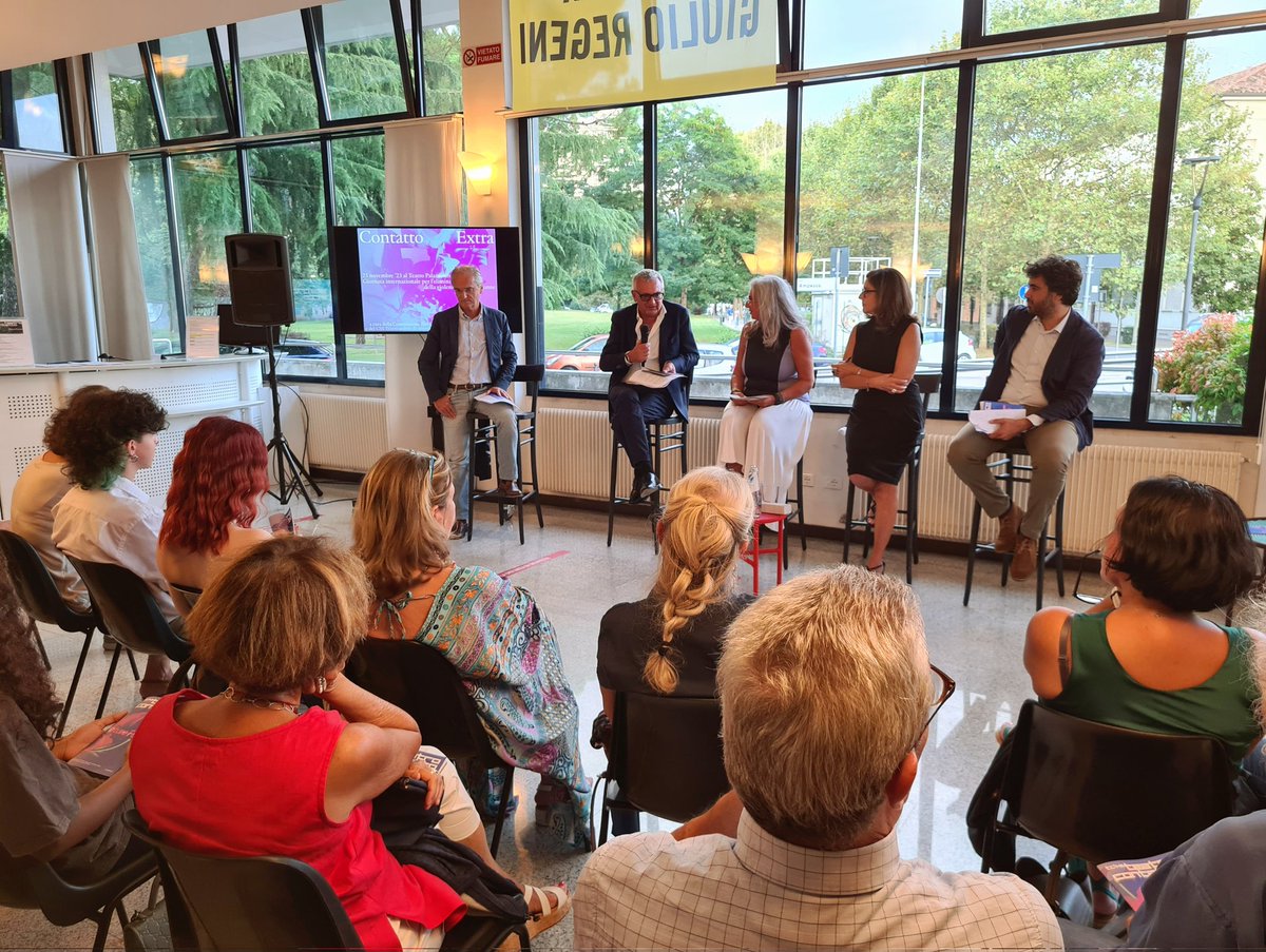 CSSUdine's tweet photo. 🌺 Ora in corso al #TeatroPalamostre di #Udine la direzione artistica CSS presenta la 𝗦𝘁𝗮𝗴𝗶𝗼𝗻𝗲 #𝗧𝗲𝗮𝘁𝗿𝗼𝗖𝗼𝗻𝘁𝗮𝘁𝘁𝗼 𝟰𝟭→ 𝟰𝟮
#NatureFuture
a seguire #ControNatura 𝗽𝗲𝗿𝗳𝗼𝗿𝗺𝗮𝗻𝗰𝗲 𝗱𝗶 #𝗚𝗶𝗮𝗰𝗼𝗺𝗼𝗖𝗼𝘀𝘀𝗶𝗼 https://t.co/rXpVYKBLQd