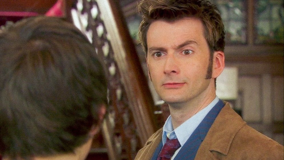 memoriesdw's tweet photo. the tenth doctor's left eyebrow in action https://t.co/Is8oqxvl90