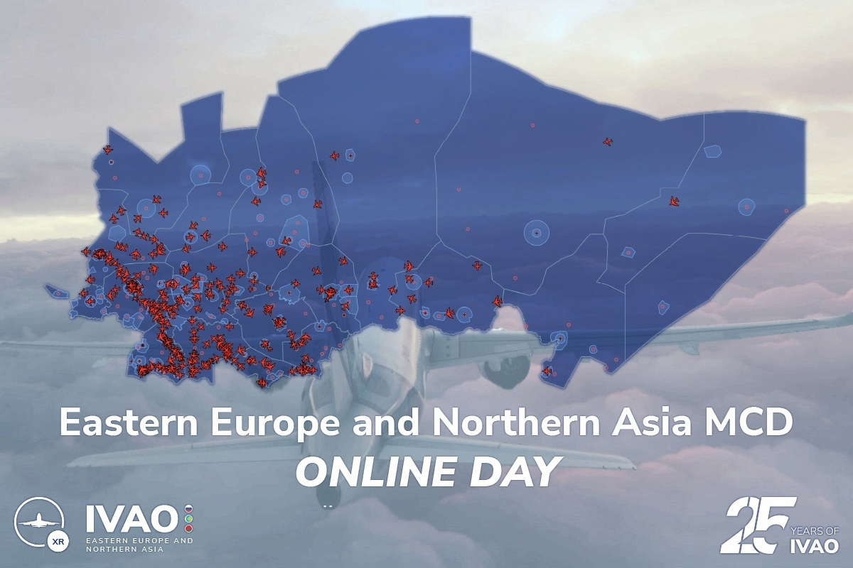 ✈🎧XR Online Day🎧✈
🗓29.09.2023

❗Today is XR Online Day!

What needs to do❓
✈Complete flights on your favorite routes (the more, the better!).
🎧manage air traffic at your favorite ATC positions. 

✅Read more details on the IVAO forum: xr.forum.ivao.aero/index.php?topi…