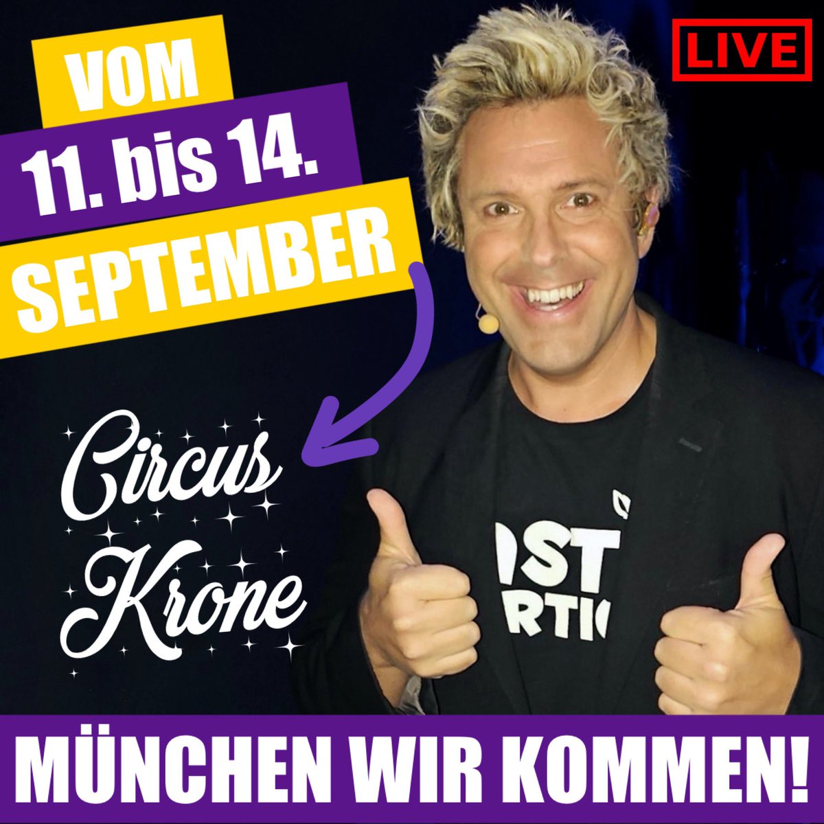 Hallo ihr Lieben,

die letzten Tourblöcke mit meinem aktuellen Programm FAST FERTIG haben begonnen! Als Nächstes geht’s zwei Tage nach Leipzig (soooo schön) und dann ins wundervolle Bayern!

MÜNCHEN WIR KOOOOOMMEN!!!!!

#saschagrammel #münchen #live #fastfertig