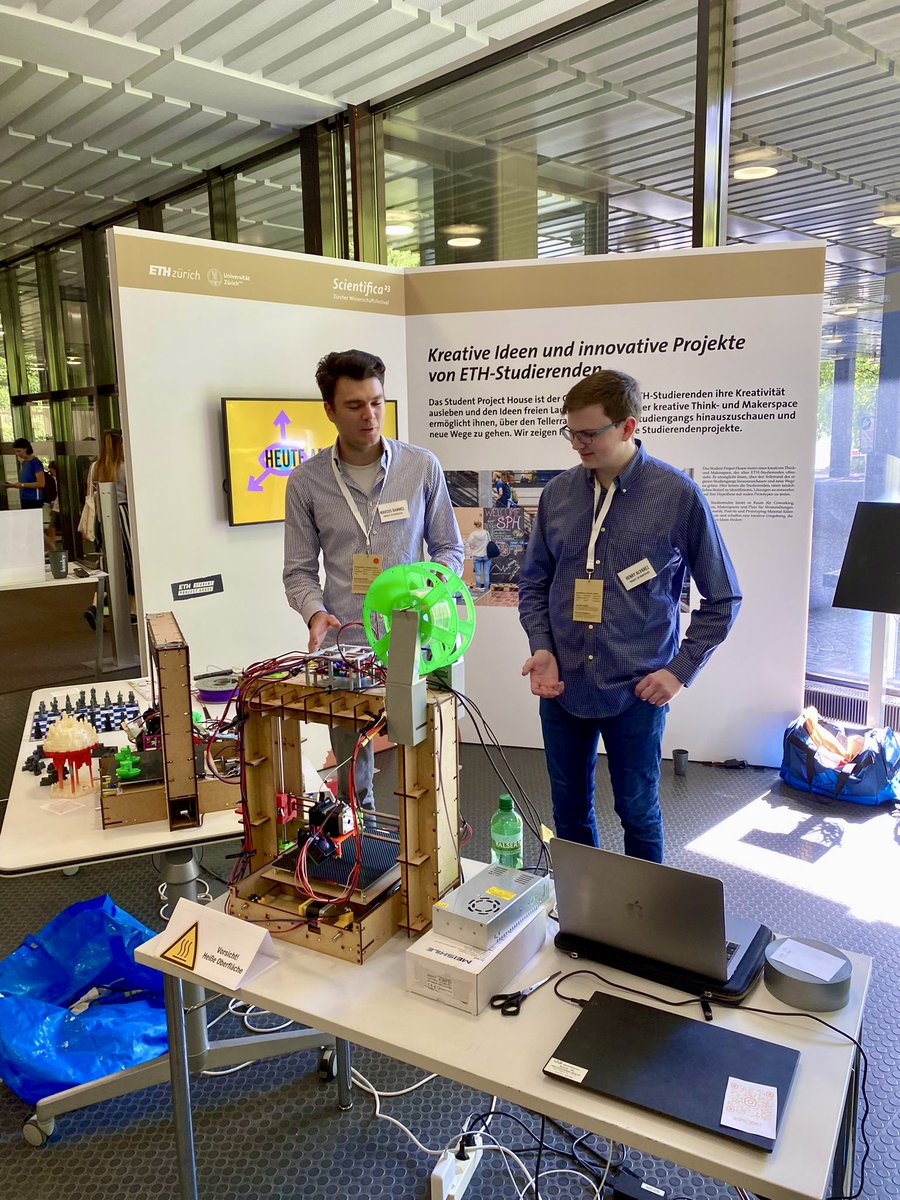 ETHSPH's tweet photo. We have teamed up with @ETHFoundation1 to be part of #Scientifica2023, Switzerland's biggest science and technology exhibition. ๐
At our booths, we presented four innovative projects sharing the spirit of collaboration and creativity that defines our community. https://t.co/8qoVEgHEjr