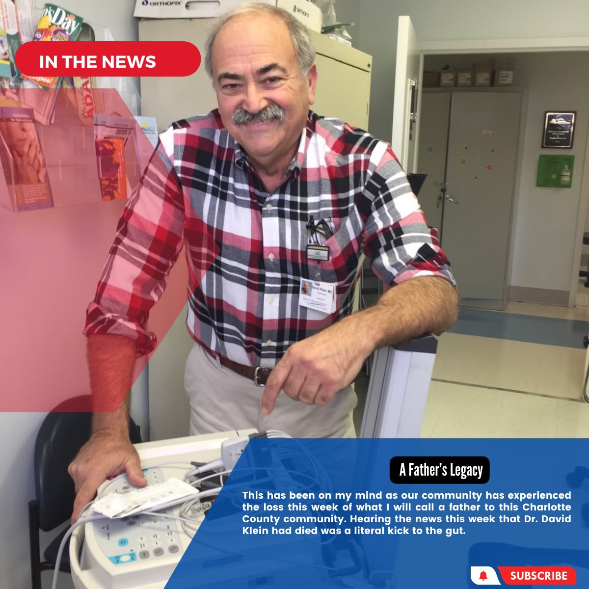 UnitedWayCCFL's tweet photo. The life of Dr. Klein has been a gift to our whole community.

by Angie Matthiessen, Executive Director – United Way of Charlotte County

Read this week's column: https://t.co/oYgonnd2XN

To read the column posted one year ago this weekend, visit: https://t.co/b4ZJaGYsgw https://t.co/Dc2CPFiBx3