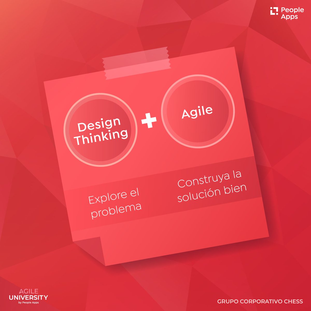 PeopleAppsLatam's tweet photo. Design Thinking + Agile 💣
#desingthinking #desing #agile #agilidad https://t.co/09f1bsxPtf