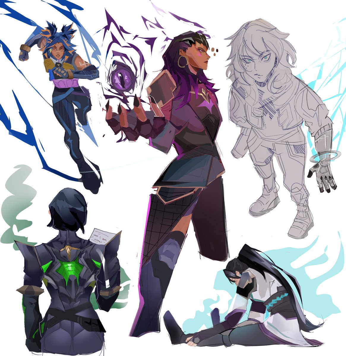 Warmups.
#ValorantArt #VALORANT