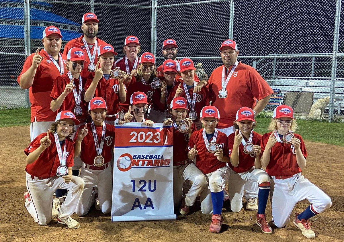 The <a href="/Woodstock_WMBA/">Woodstock Minor Ball</a> 12U Wranglers are <a href="/BaseballOntario/">Baseball Ontario</a> 12U AA Provincial Champions!
