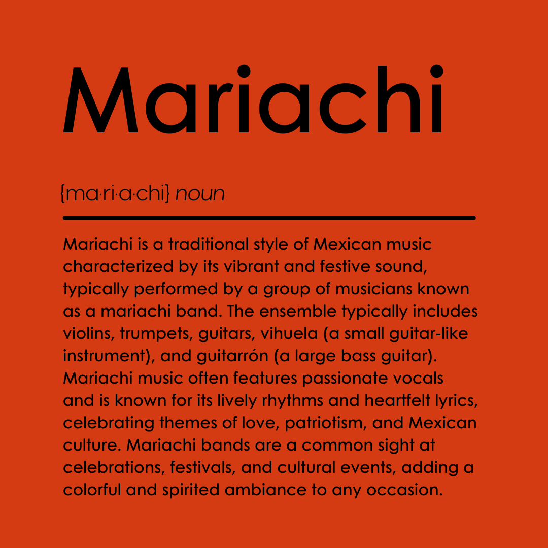 We're going to be talking A LOT about Mariachi over the next few weeks...so let's get started with a simple definition shall we? 💃🎉