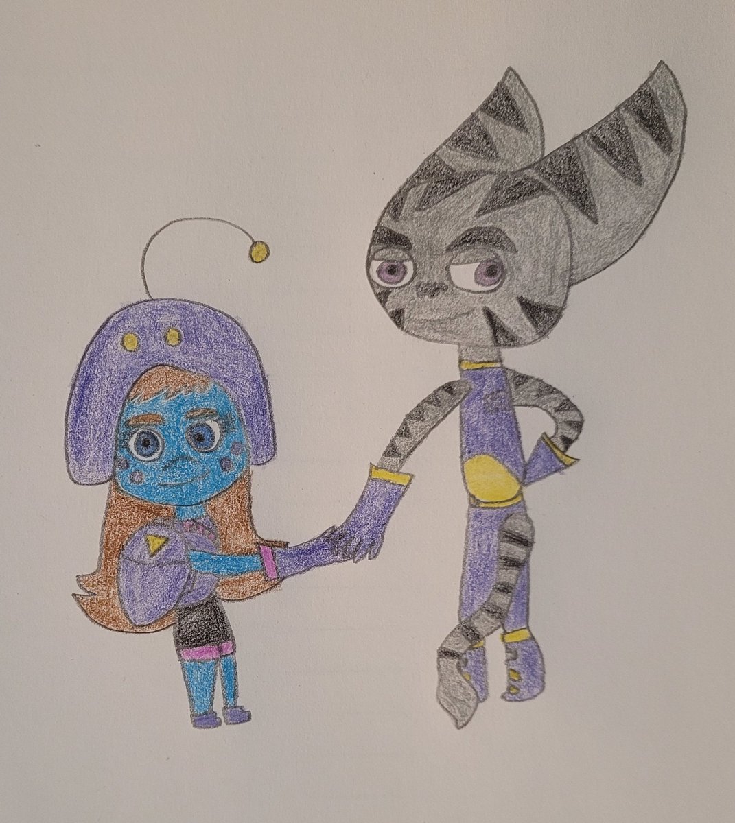 riddicklombax's tweet photo. Riddick is taking Zoey to school. #riddick #riddicklombax #riddickandzerk #zoey #tharpod #BackToSchool #BacktoSchool2023 https://t.co/rPHoMbPdO5