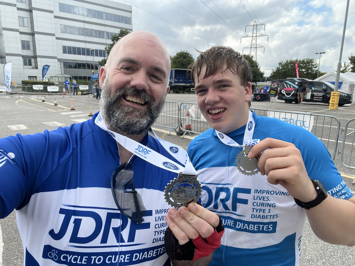 Toby_Leaver's tweet photo. Thanks to everyone for sponsoring and @JDRF for a great day out on Saturday https://t.co/CUzhy2cFzl