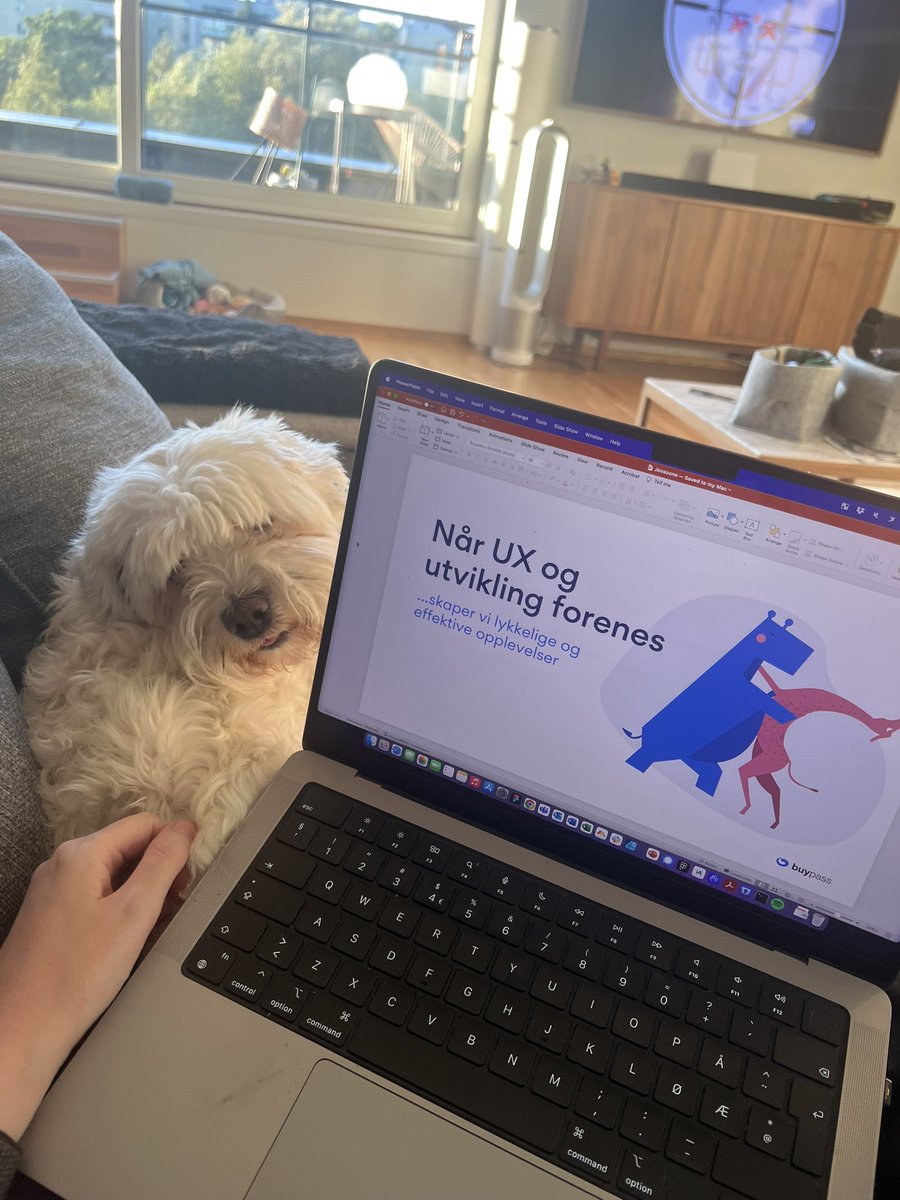 Når man sitter og jobber på foredrag til <a href="/javazone/">JavaZone</a> i finværet er det fint med litt moralsk støtte fra bikja