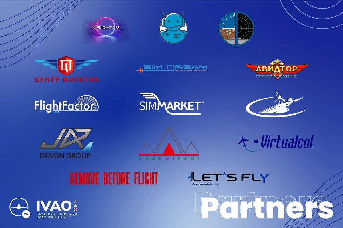 XR Division collaborates with various organizations and companies to provide interesting offers to IVAO participants 🔥

Fly on flight simulators from Center of Flights, Sim Dream, and Let's Fly with great discounts! 😉

✅More info on division website: partners.xr.ivao.aero