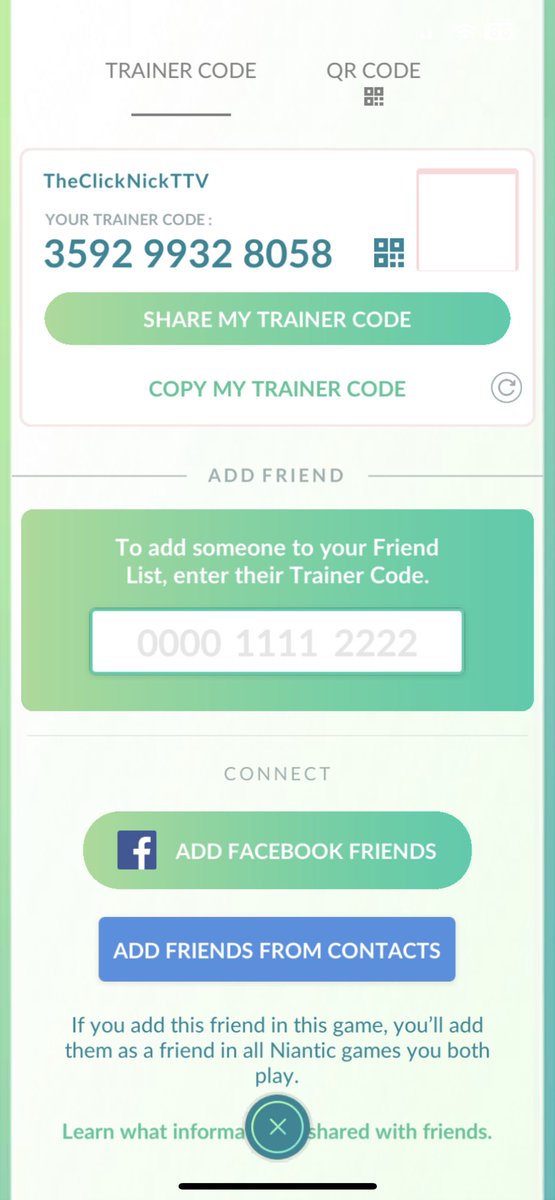 theclicknick's tweet photo. Please add and dm or comment your name so I can start working on friendship… let’s just say I got a lot of room and I am very good at opening … not so much sending. I will hit legend this season again 😭 https://t.co/zypVRrboay