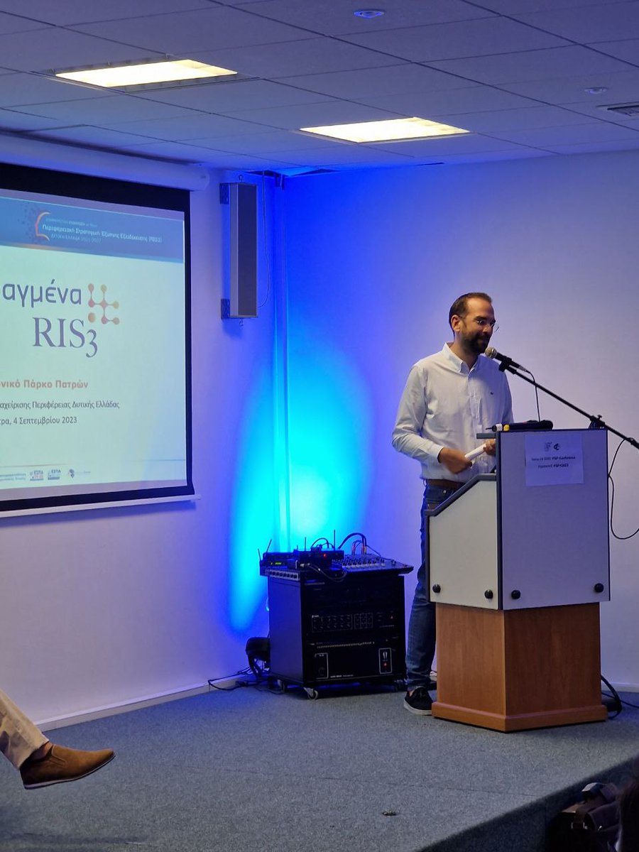 Μέσω της RIS3 (Στρατηγική Έξυπνης Εξειδίκευσης) και με χρηματοδότηση άνω των 13 εκ. ευρώ από το ΕΣΠΑ 2014-2020, ενισχύθηκε οικονομικά η συνεργασία κάπου 70 καινοτόμων επιχειρήσεων της Δυτικής Ελλάδας με ένα μεγάλο πλήθος ερευνητών και ερευνητικών φορέων...instagram.com/p/Cwxxk5ytqIL/…