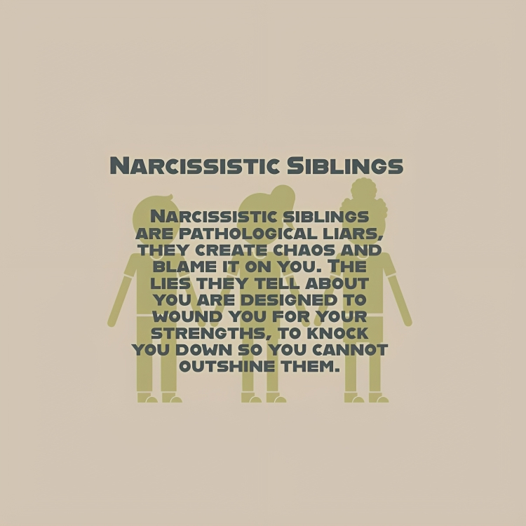 Narcissistic siblings are most toxic members in every family.
#Narcissist #Siblings #toxicfamily #toxic #familychaos #liars #mindfamily