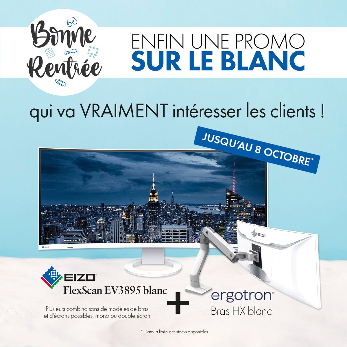 Feeder_group's tweet photo. Apportez élégance, sophistication et modernité à votre espace professionnel avec cette collaboration spéciale @eizo_france - @ergotron !
🖥️ Ecrans #EIZO 24, 27, 32 et 38 pouces
⚙ Bras et supports ergonomiques #Ergotron 
👉 https://t.co/6A9aLbn2vV
#architectes #design #médecins https://t.co/VwtARAhMf7