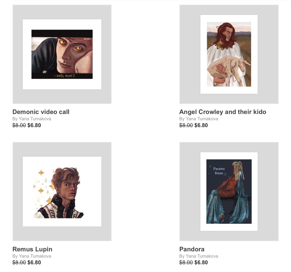 _Liam_Raeken_'s tweet photo. Hii, finally I’ve made my inPRINT shop where you can buy my #GoodOmens and #HarryPotter prints !
https://t.co/H5tTzAsl5J
(I would be happy if u share it 🩷) https://t.co/u0SICsBsJY