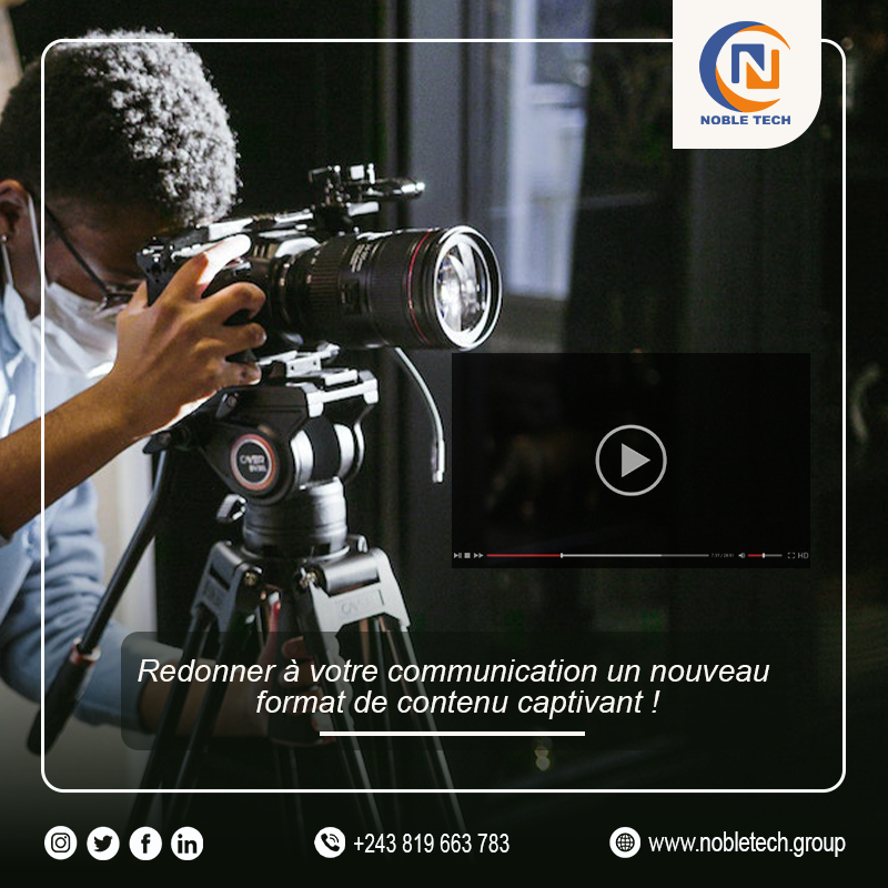 NOBLETECH9's tweet image. La vidéo, le saviez-vous ?

La vidéo est un moyen puissant de captiver votre audience et de transmettre votre message de manière créative et engageante. Elle permet de raconter, de démontrer, et de susciter des émotions fortes chez vos prospects ou clients.

#vidéo  #nobletech