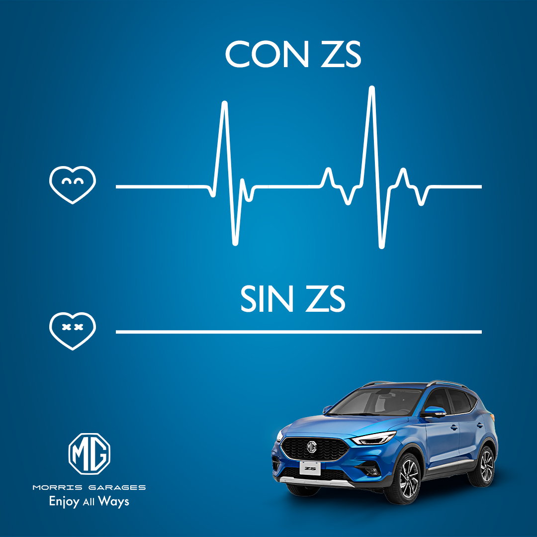 MGMotorMx's tweet photo. Revive a tu corazón y no te quedes con las ganas de conducir una ZS, agendando una prueba de manejo en: https://t.co/Zb1a1fBxkj
#MG #ZS #MGMéxico #EnjoyAllWays #EnjoyFreedom https://t.co/ihZN2dioEh