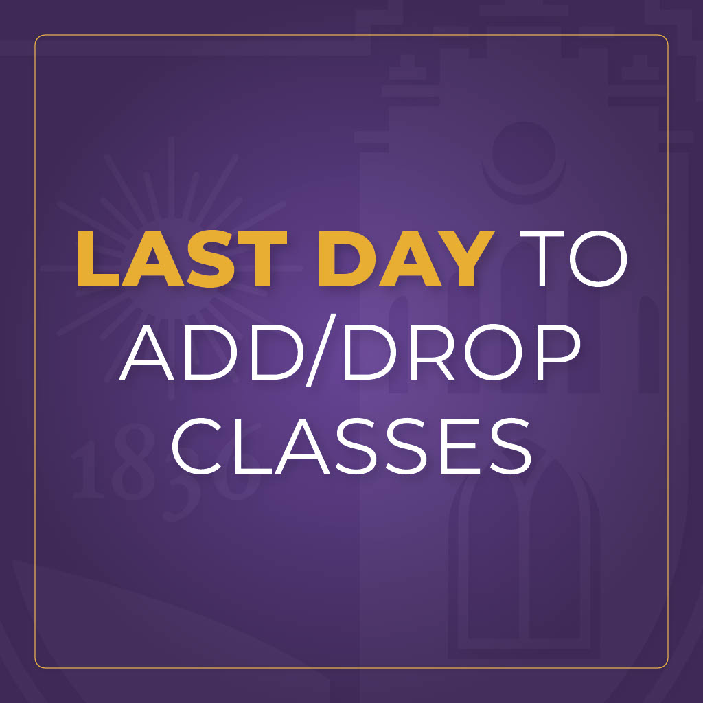 Don't forget, Saxons! Today is the LAST day to make changes to your class schedule. Make sure you've got everything just right before the deadline hits! #alfredu #alfreduniversity #college #collegelife