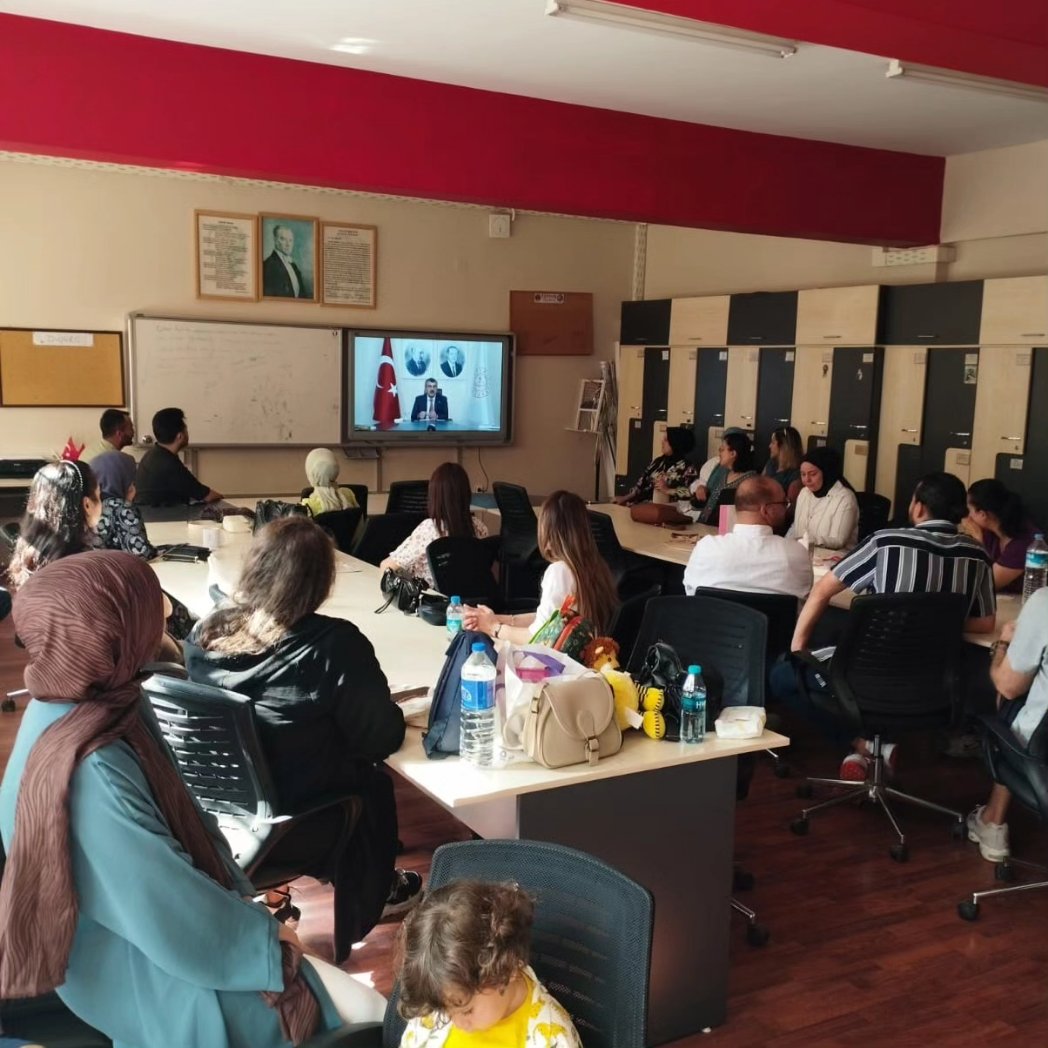 sds_cpal's tweet photo. 2023/2024 Eğitim Öğretim Yılı Milli Eğitim Bakanımız Sayın Yusuf Tekin'nin konuşmasının ardından sene başı öğretmenler kurul toplantısı ile başladı. Tüm öğretmen ve öğrencilerimize başarılı bir eğitim yılı dileriz. https://t.co/CLWDHIY73k
